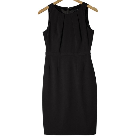 Elie Tahari Dresses & Skirts - Elie Tahari Womens Size XS Black Sheath Dress Sleeveless LBD Office‎ Work